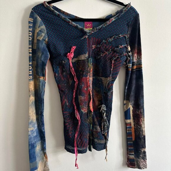 Save The Queen Women's multi T-shirt - Picture 3 of 6